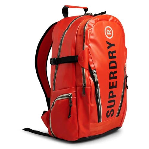 Superdry Damen Tarp Rucksack Kräftiges Orange/Pelikan 1SIZE von Superdry
