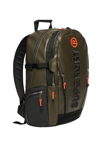 Superdry Damen Tarp Rucksack mit Stickerei Surplus Goods Olivgrün 1SIZE von Superdry