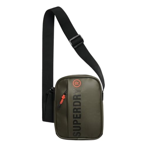 Superdry Damen Tarp Umhängetasche Surplus Goods Olivgrün 1SIZE von Superdry