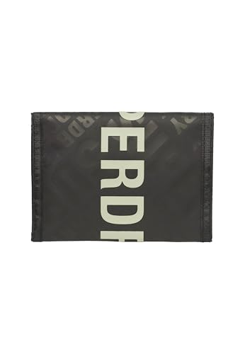 Superdry Damen Tarp dreifach gefaltete Brieftasche Schwarz Durchgehend Bedruckt 1SIZE von Superdry