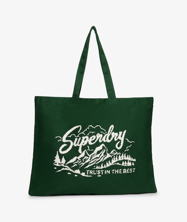 Superdry Damen Tote Green - Größe: 1Größe von Superdry