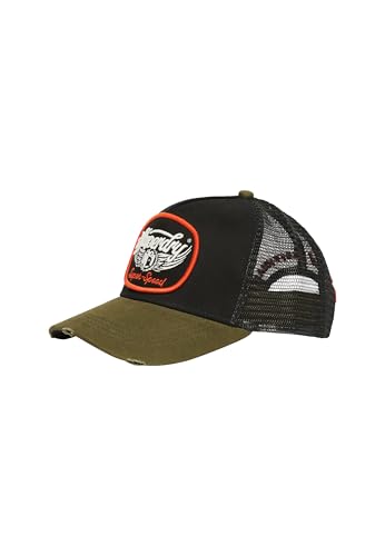 Superdry Damen Trucker Cap aus Mesh-Gewebe Army Grün Neu 1SIZE von Superdry