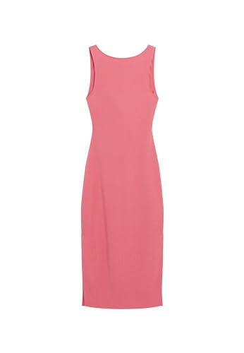 Superdry Damen Twist Back Midikleid Kleid, Rosa (Desert Rose Pink), 38 von Superdry