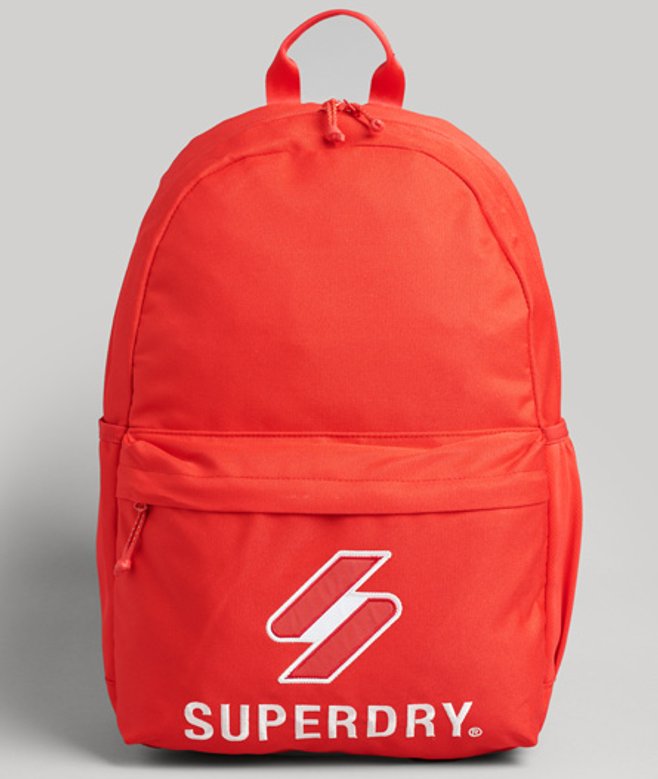 Superdry Damen Unisex Code Essential Montana Rucksack Rot - Größe: One Größe Superdry Damen Unisex Code Essential Montana Rucksack Rot - Größe: One Größe von Superdry