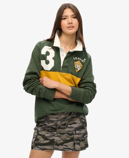 Superdry Damen Utility Parachute Rock Grau - Größe: 36 von Superdry