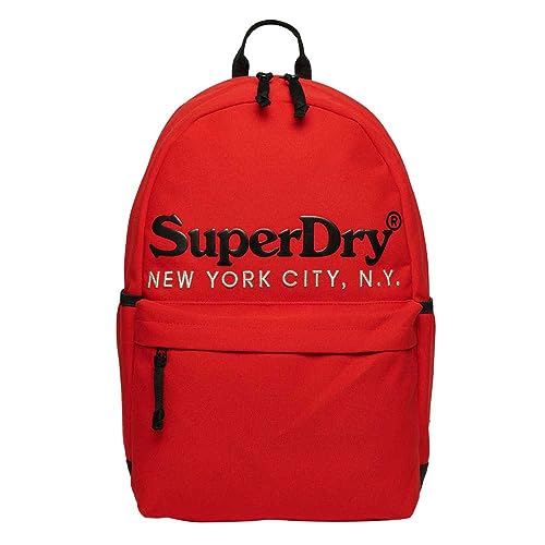 Superdry Damen Venue Montana Rucksack Risiko Rot 1SIZE von Superdry