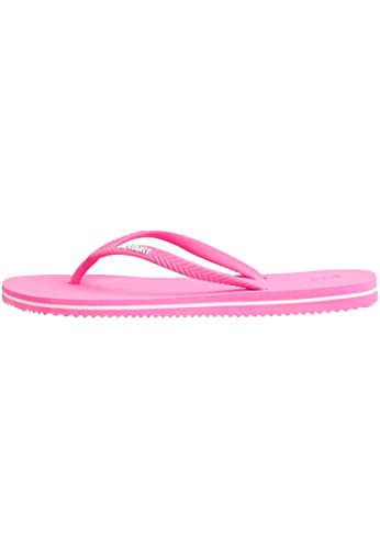 Superdry Damen Vintage Classic FLIP Flop Flipflop, Fluro Pink, Large EU von Superdry