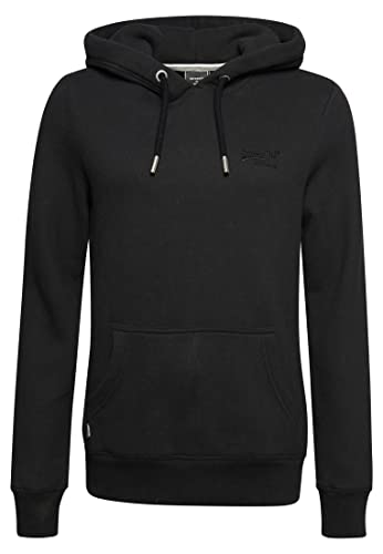 Superdry Damen Vintage Logo Hoodie mit Stickerei Schwarz 36 von Superdry