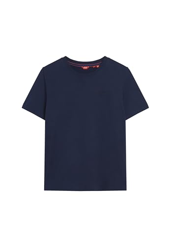 Superdry Damen Vintage Logo T-Shirt aus Bio-Baumwolle mit Stickerei Kräftiges Marineblau 40 Superdry Damen Vintage Logo T-Shirt aus Bio-Baumwolle mit Stickerei Kräftiges Marineblau 40 von Superdry