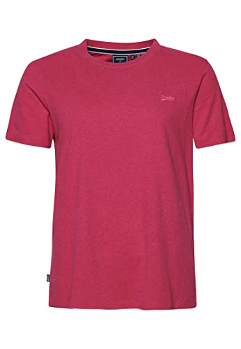 Superdry Damen Vintage Logo T-Shirt aus Bio-Baumwolle mit Stickerei Leuchtend Magenta Pink Meliert 36 Superdry Damen Vintage Logo T-Shirt aus Bio-Baumwolle mit Stickerei Leuchtend Magenta Pink Meliert 36 von Superdry