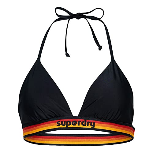 Superdry Damen Vintage Logo TRI Bikini TOP Businesshemd, Marineblau, 38 von Superdry