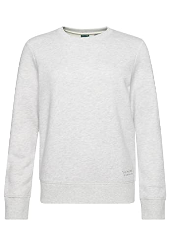 Superdry Damen Vintage Sweatshirt mit Rundhalsausschnitt und Stickerei Gletschergrau Meliert 44 Superdry Damen Vintage Sweatshirt mit Rundhalsausschnitt und Stickerei Gletschergrau Meliert 44 von Superdry
