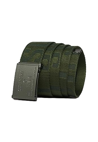 Superdry Damen Webbing Belt, Armeegrün, One Size von Superdry