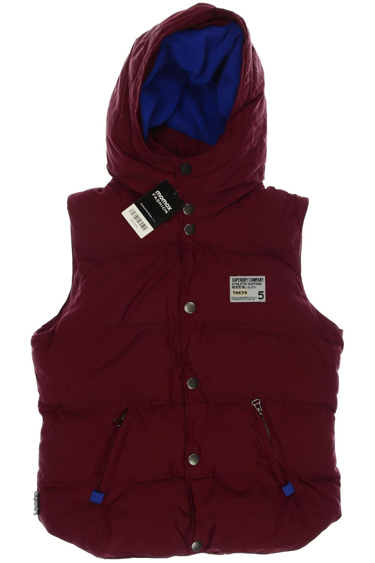 Superdry Damen Weste, bordeaux von Superdry