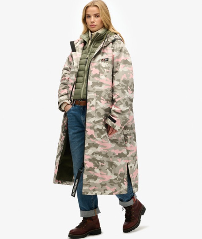 Superdry Women's Robe Pink - Größe: 1Größe von Superdry