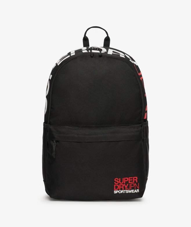 Superdry Women's Windyachter Montana Rucksack mit Logo Schwarz - Größe: 1Größe von Superdry