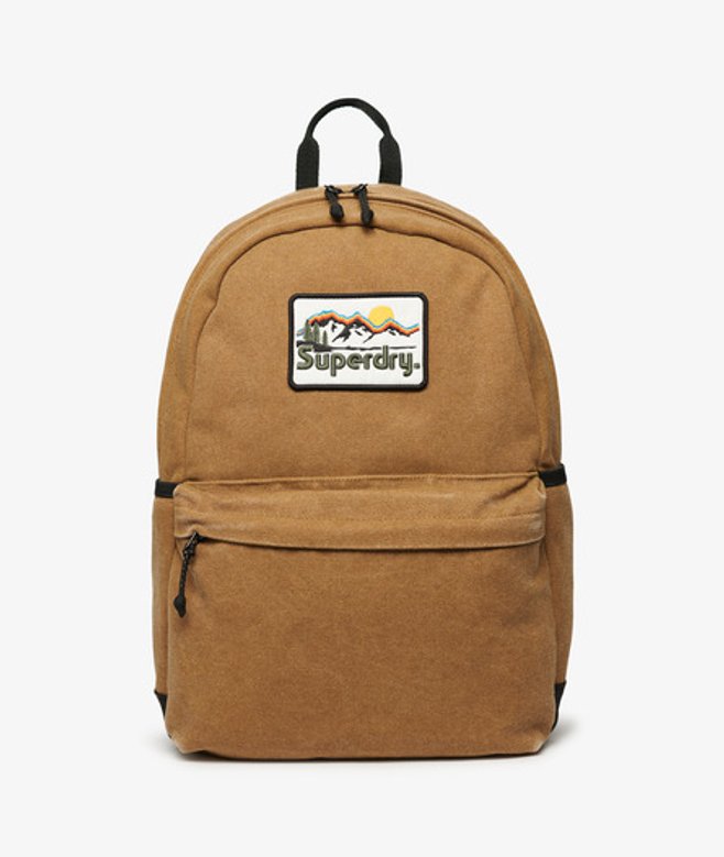 Superdry Women's Workwear Montana Rucksack aus Canvas Braun - Größe: 1Größe von Superdry