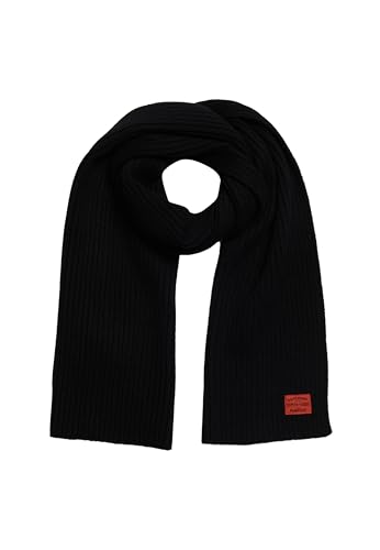 Superdry Damen Workwear Strickschal Schwarz 1SIZE von Superdry