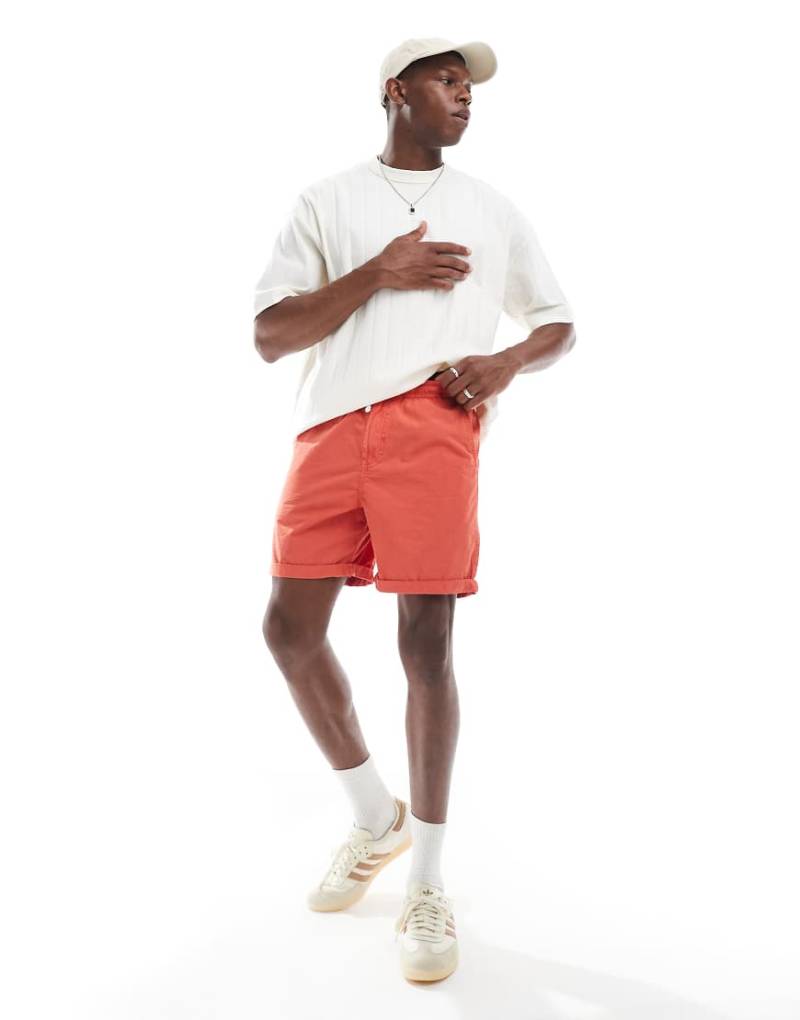 Superdry - Essentials - Wander-Shorts in Rosérot Superdry - Essentials - Wander-Shorts in Rosérot von Superdry