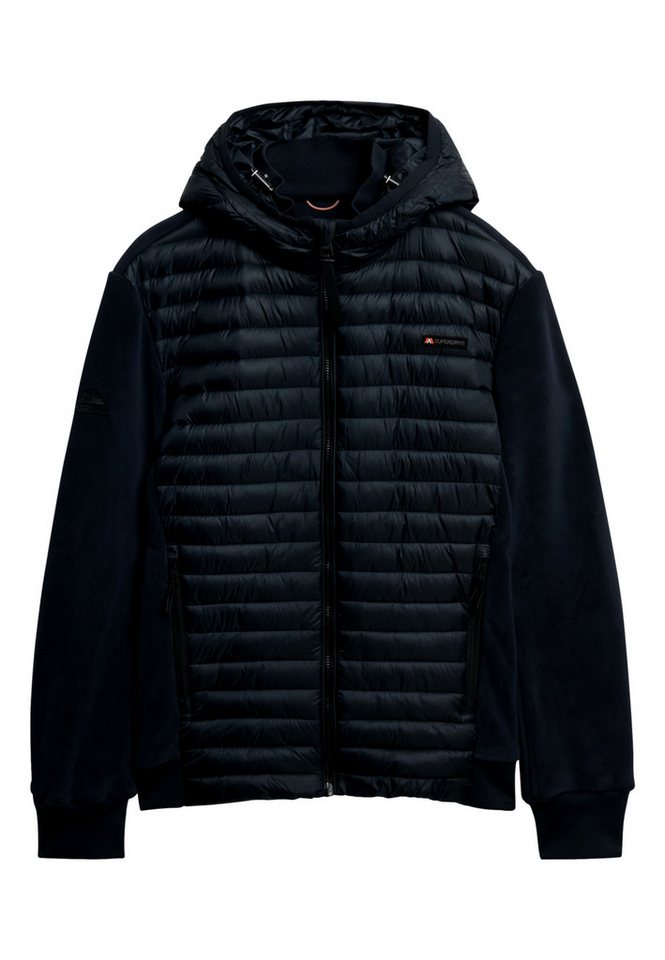 Superdry Fleecejacke Jacke HOOD STORM FLEECE HYBRID (1-St) Keine von Superdry