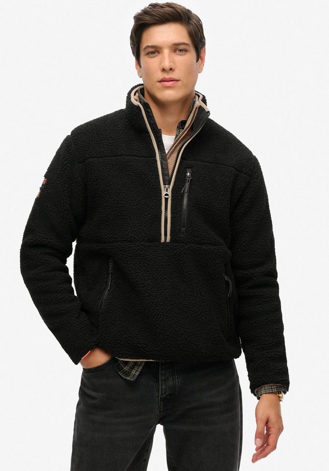 Superdry Fleecepullover OUTDOOR FLEECE HALF ZIP Superdry Fleecepullover OUTDOOR FLEECE HALF ZIP von Superdry
