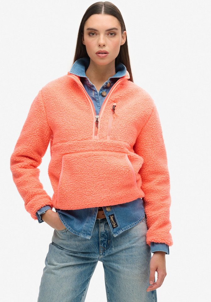 Superdry Fleecepullover OUTDOOR HALF ZIP FLEECE von Superdry