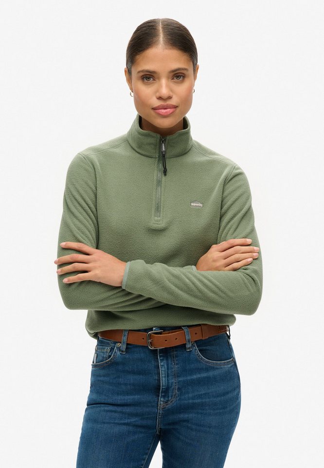 Superdry Fleecepullover POLAR FLEECE HALF ZIP von Superdry