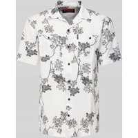 Superdry Regular Fit Freizeithemd aus Baumwoll-Leinen-Mix in Weiss, Größe XXL Superdry Regular Fit Freizeithemd aus Baumwoll-Leinen-Mix in Weiss, Größe XXL von Superdry
