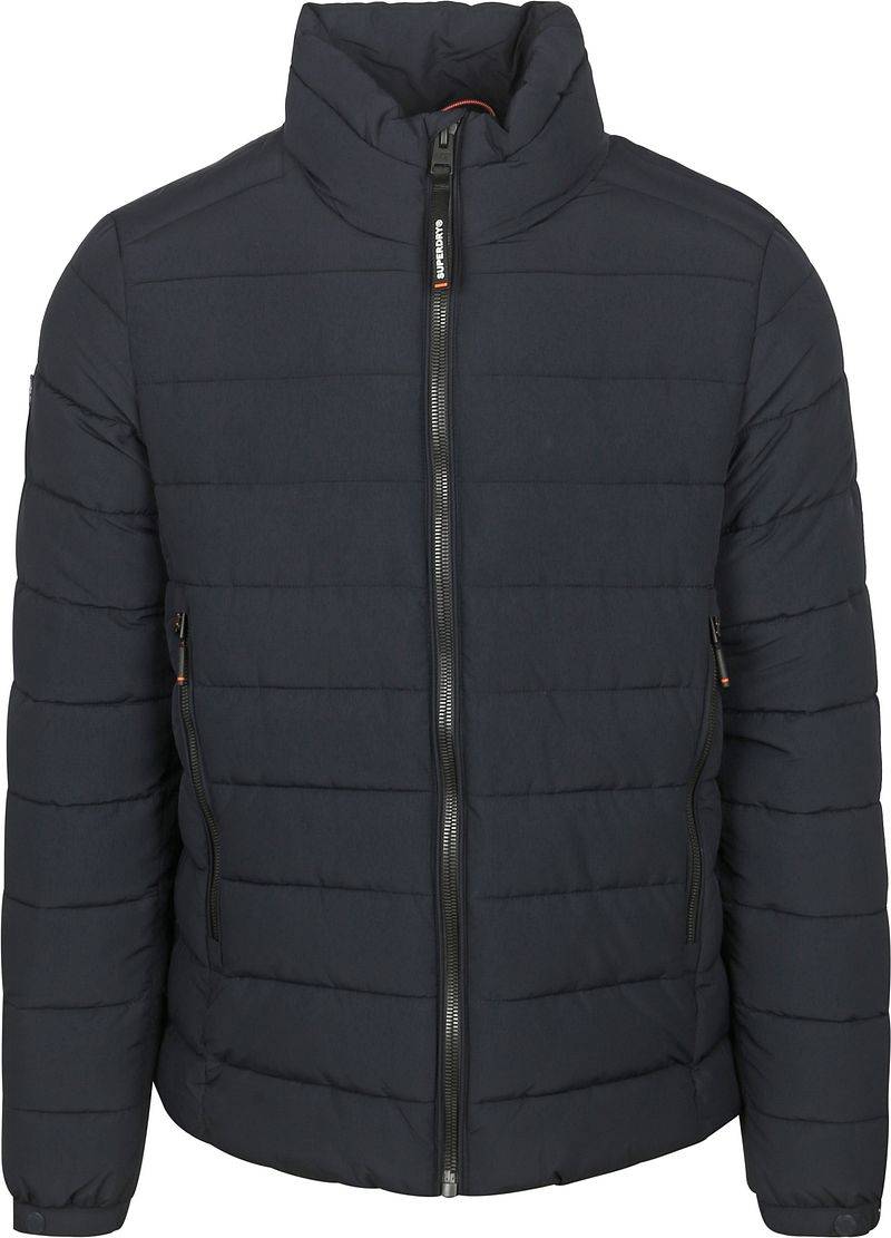 Superdry Fuji Pufferjacke Navy - Größe XXL von Superdry