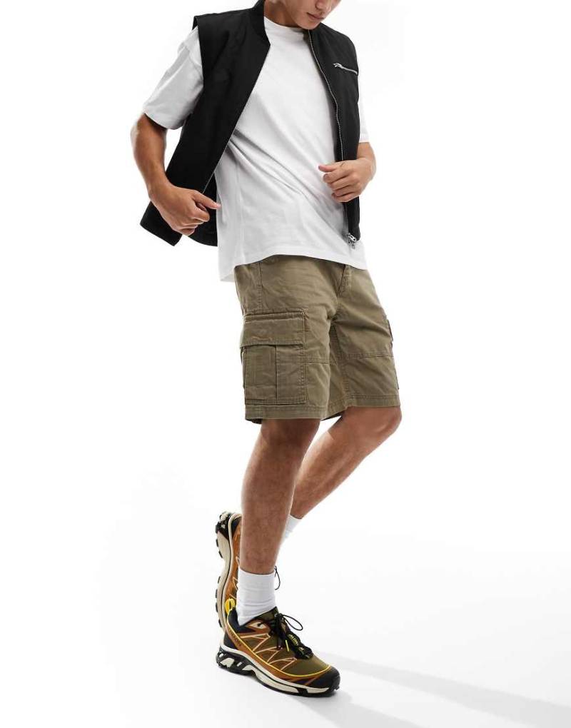 Superdry - Heavy - Cargo-Shorts in Kleidungsbeige-Neutral von Superdry