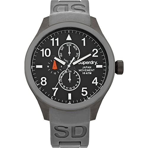 Superdry Herren Analog-Digital Automatic Uhr mit Armband S0364651 von Superdry