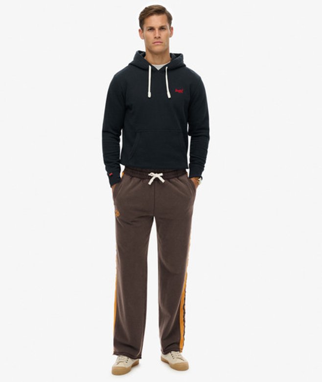 Superdry Herren Athletic Fives Jogginghose Brown - Größe: L von Superdry