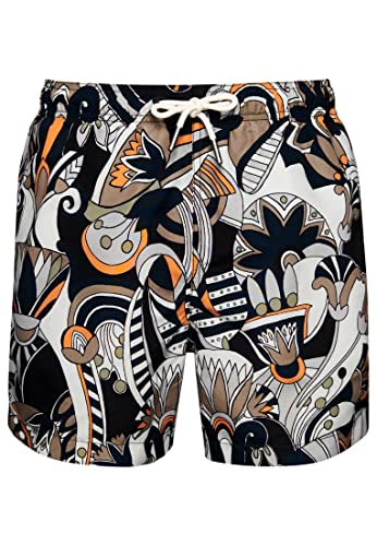 Superdry Herren Bañadores Badehose, Agnes Black Print, XXL von Superdry