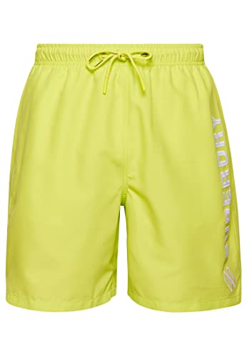 Superdry Herren Bañadores Badehose, elektrisch Limettengrün, 50 von Superdry