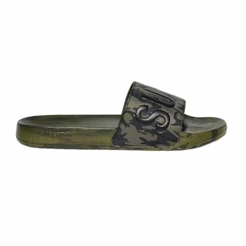 Superdry Herren CORE CAMO Pool Slide Sandal, Nathan Tarnmuster, 40 EU von Superdry
