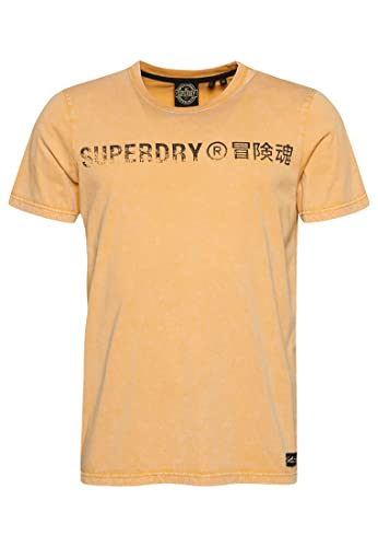 Superdry Herren Vintage Corporate Logo T-Shirt Getrocknetes Tonbraun XL von Superdry