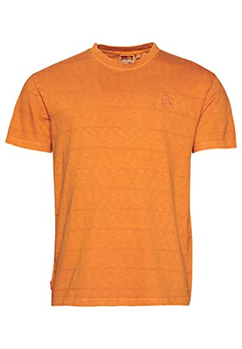 Superdry Herren Camiseta estampada Businesshemd, Sun Baked Orange, S von Superdry