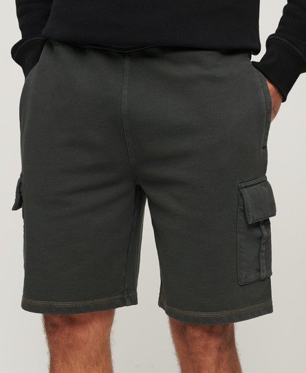 Superdry Herren Cargoshorts mit Kontrastnaht Schwarz - Größe: XL von Superdry