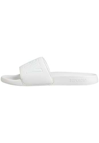 Superdry Herren Code CORE Pool Slide Schiebe-Sandalen, Optic, X-Large Superdry Herren Code CORE Pool Slide Schiebe-Sandalen, Optic, X-Large von Superdry