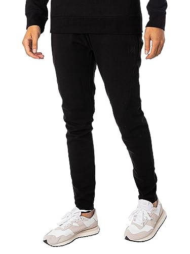 Superdry Herren Code Tech Slim Jogger Hose, schwarz, M von Superdry