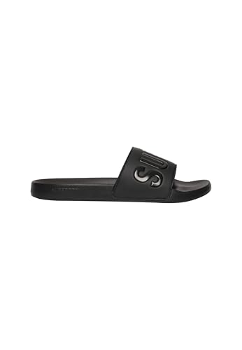 Superdry Herren Core Badesandalen mit Grafik Schwarz 6-7 von Superdry