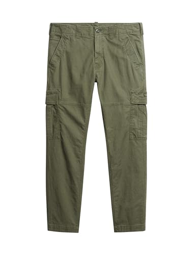 Superdry Herren Core Cargo Pant Hose, Khaki, 36W x 34L von Superdry