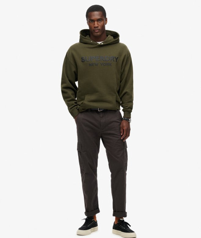 Superdry Herren Core Cargohose Schwarz - Größe: 30/30 von Superdry