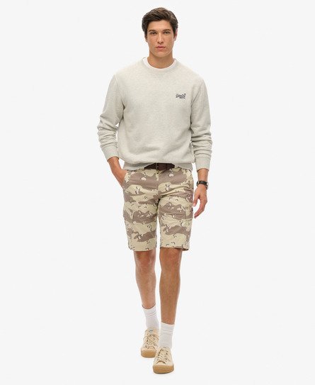 Superdry Men's Core Cargoshorts Kaki - Größe: 31 von Superdry