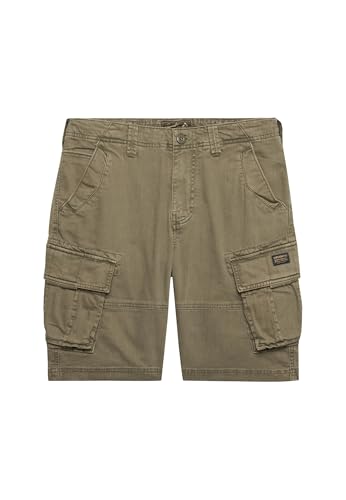 Superdry Herren Core Cargoshorts Schnittlauchgrün 32 von Superdry
