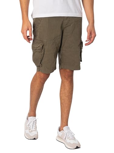 Superdry Herren Core Cargoshorts Schnittlauchgrün 34 von Superdry