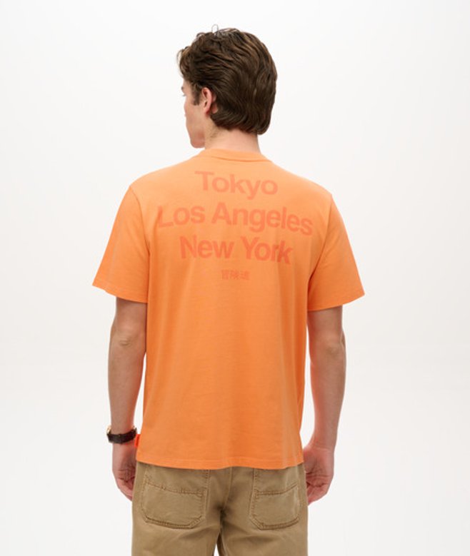 Superdry Herren Core City T-shirt mit Logo X None - Größe: M von Superdry