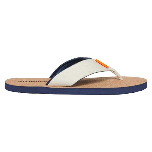 Superdry Herren Cork Graphic FLIP Flop Sandal, Knochenweiß, 40 EU Superdry Herren Cork Graphic FLIP Flop Sandal, Knochenweiß, 40 EU von Superdry