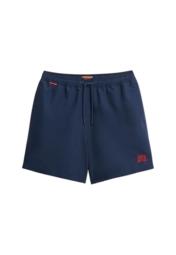 Superdry Herren Essential 16-Zoll-Badeshorts Kräftiges Marineblau M von Superdry