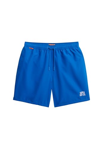 Superdry Herren Essential 16-Zoll-Badeshorts Volt-Blau XXL von Superdry